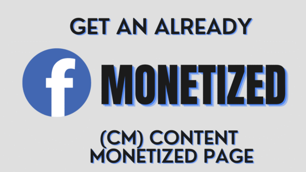 Buy a Monetized CM Page